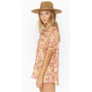 Show Me Your Mumu Brunch Top in Pink size Medium